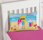 Beach Girl Pillowcase Cover