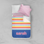 Fun Stripes Girl Blanket
