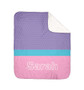Modern Pink Sherpa Blanket