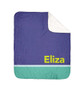 Linen Purple Style Sherpa Blanket