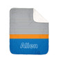 Modern Blue Sherpa Blanket