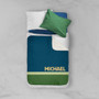 Midnight Green Sherpa Blanket