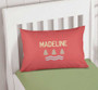 Summer Forest Orange Camp Pillowcase Cover