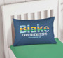 Fun Stripes Boy Autograph Camp Pillowcase Cover
