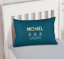 Summer Forest Blue Camp Pillowcase Cover