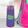 Linen Purple Style Sports Water Bottle