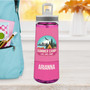 Live, Love, Camp Pink Sports Water Bottle