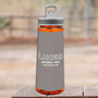 Modern Gray Sports Water Bottle
