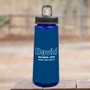 Modern Navy Sports Water Bottle