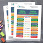 Fun Stripes Boy Camp Waterproof Labels