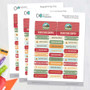 Live, Love, Camp Red Waterproof Labels