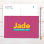 Linen Fuschia Style Postcards
