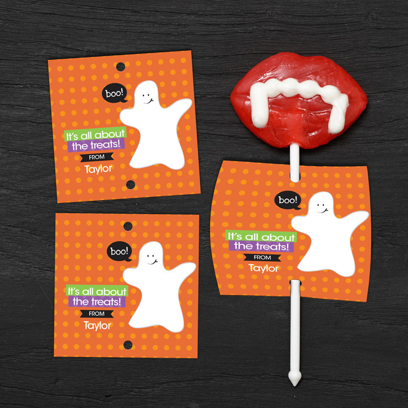 Boo Boo Ghost Lollipop Cards