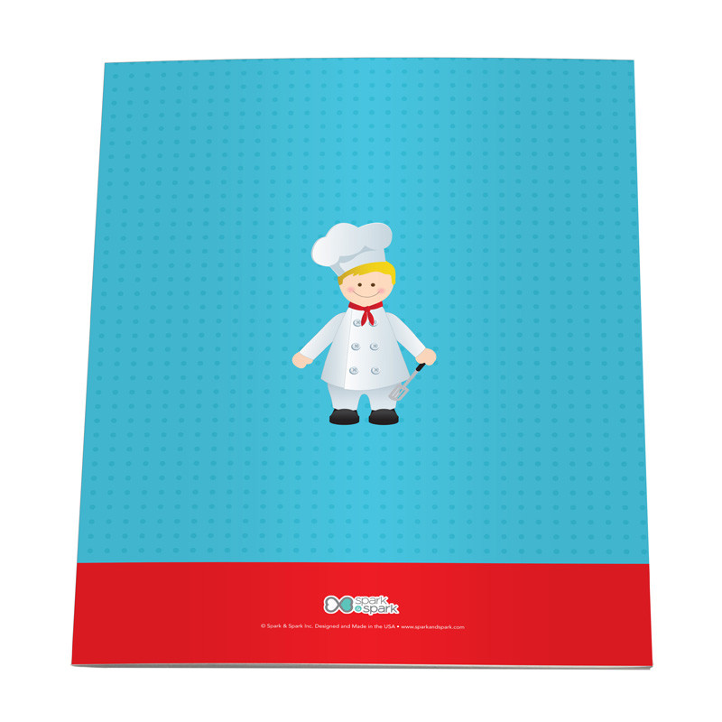 A Boy Chef Coloring Story Book