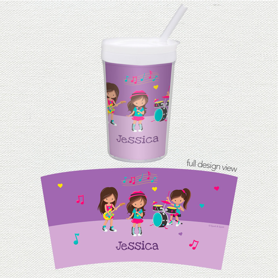 Rock And Roll Band Toddler Cup