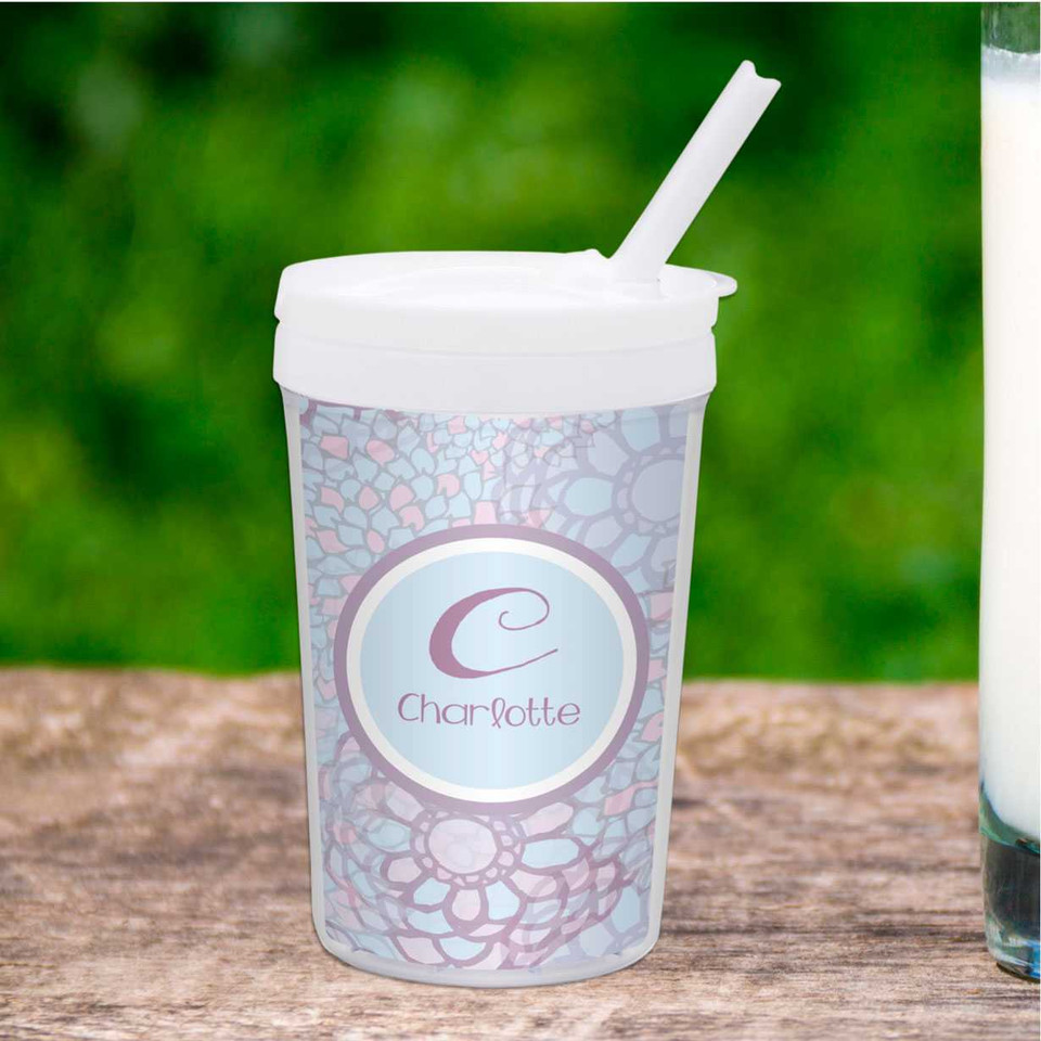 Flower Mosaic Toddler Cup