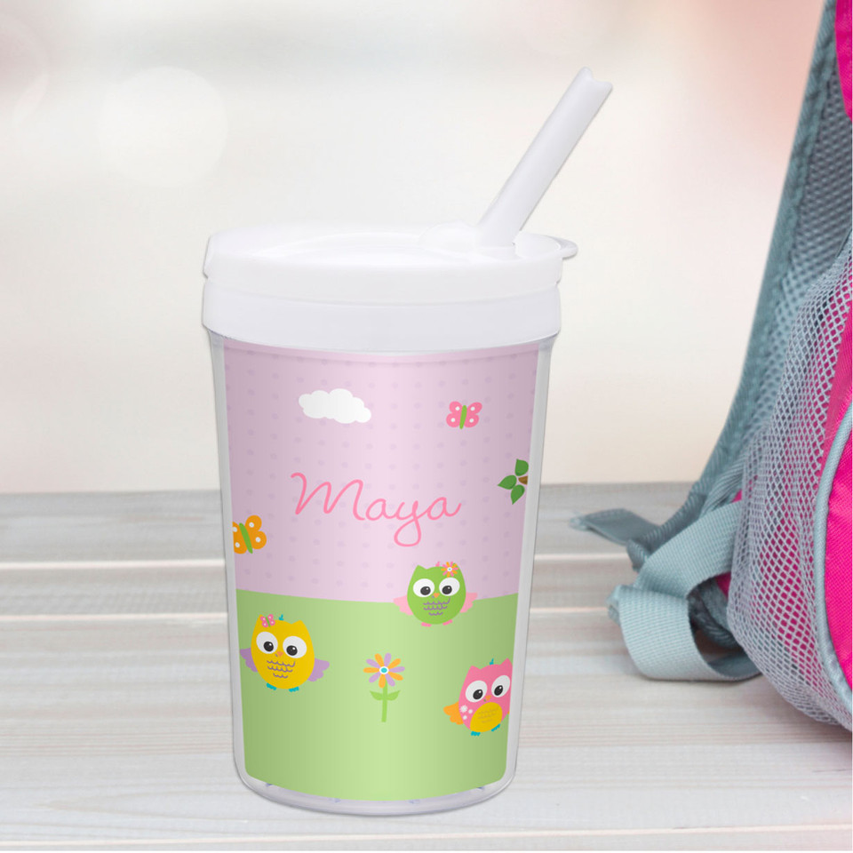 Owls On The Field Toddler Cup