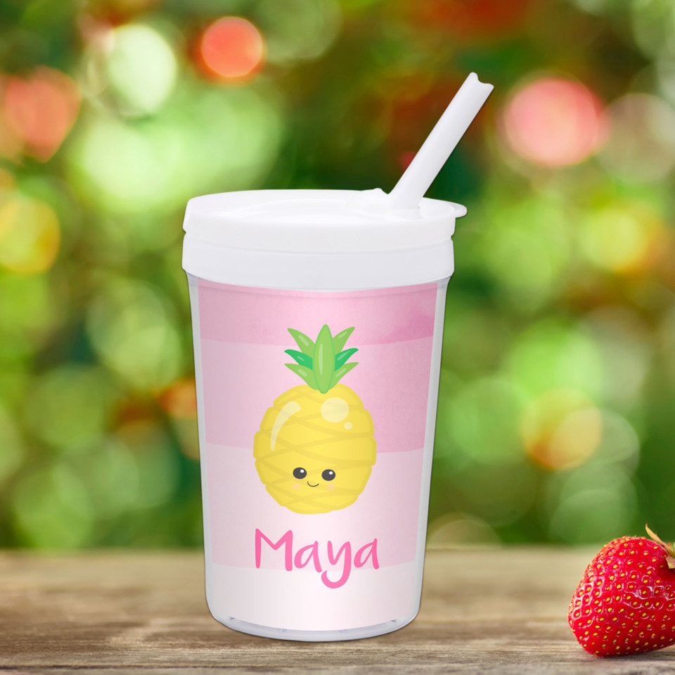 Yummy Pineapples Toddler Cup