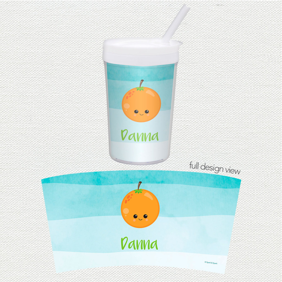 Yummy Oranges Toddler Cup