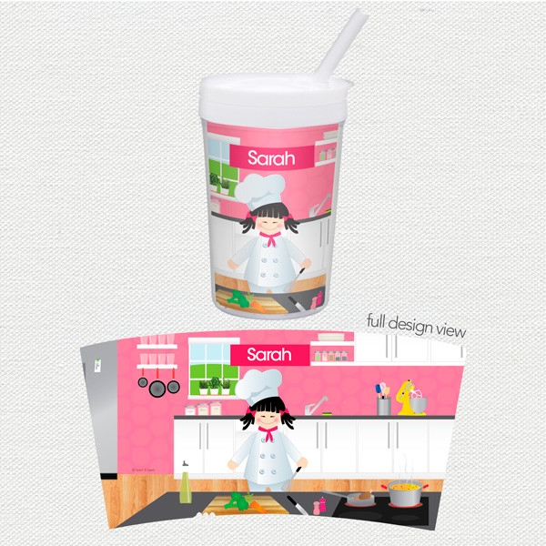 A Girl Chef's Taste Toddler Cup