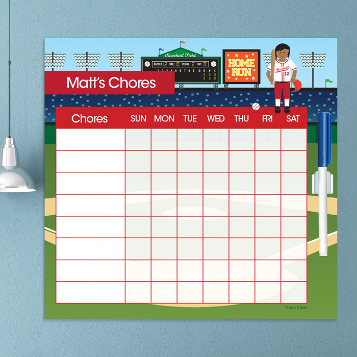 Home Run Chore Chart