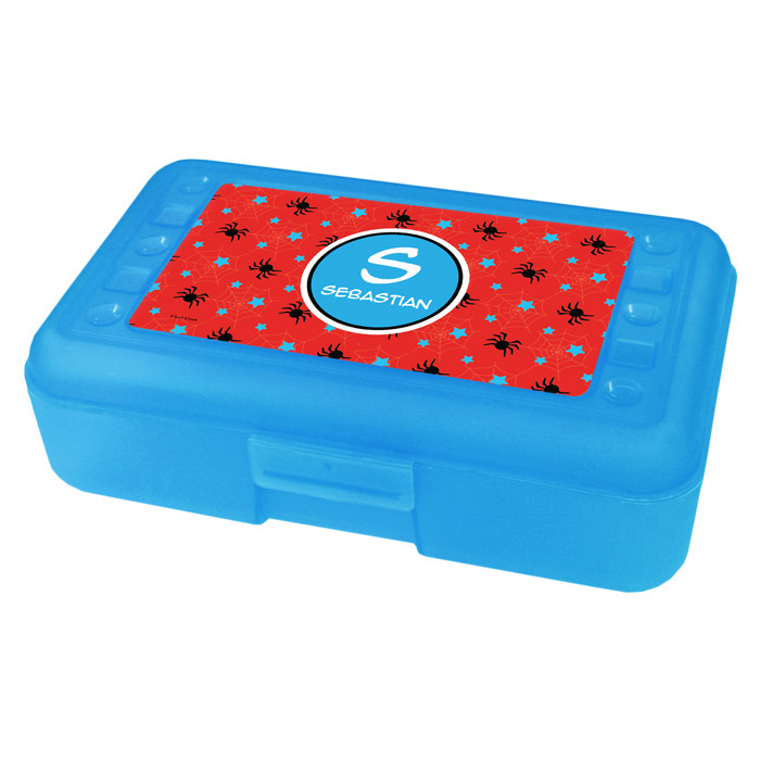 Fun Spider Web Personalized Pencil Box