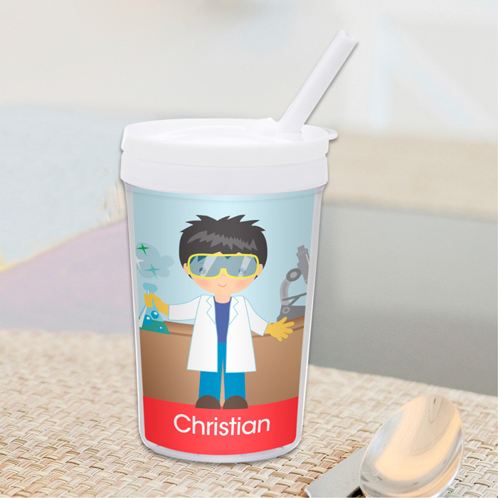 Cool Scientist Boy Toddler Cup
