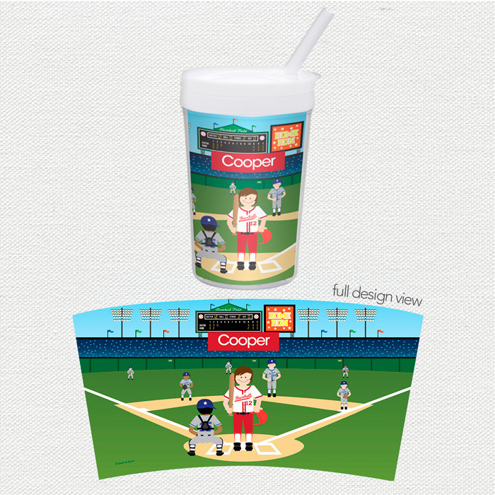 Home Run Boy Toddler Cup