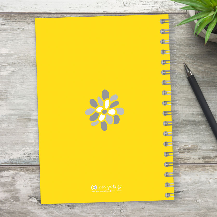 Stamped Blossoms Writing Journal