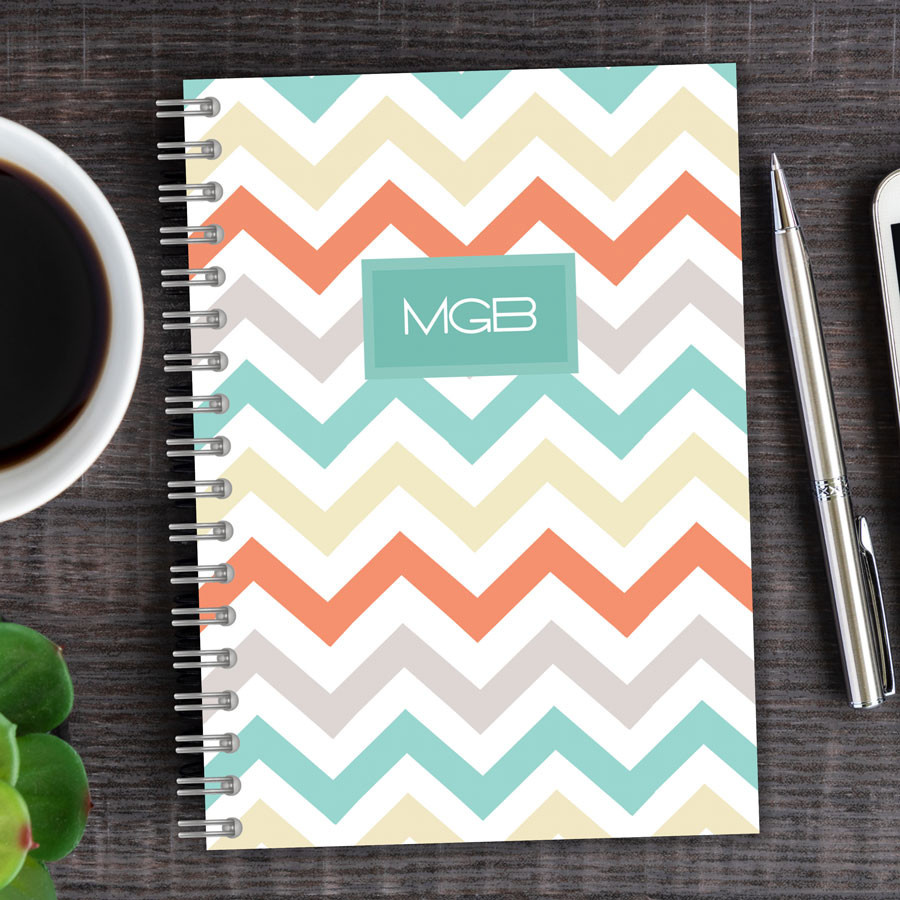Colorful Chevrons Writing Journal
