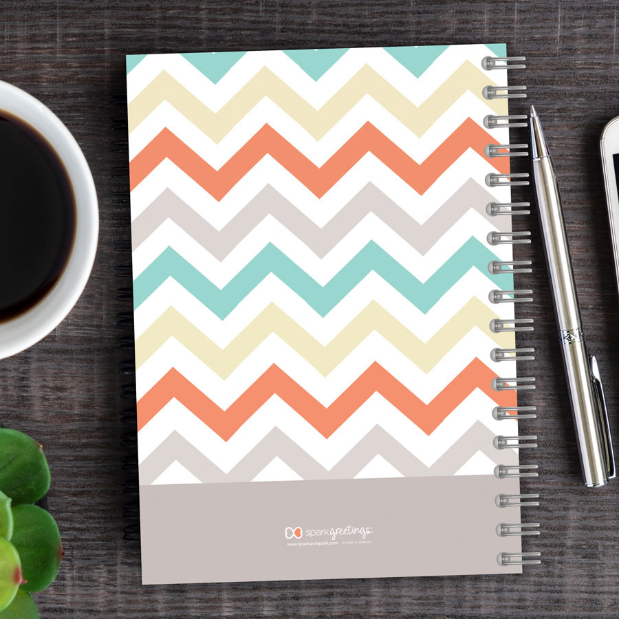Colorful Chevrons Writing Journal