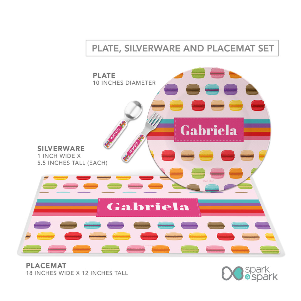 Macaron Party Kids Plates
