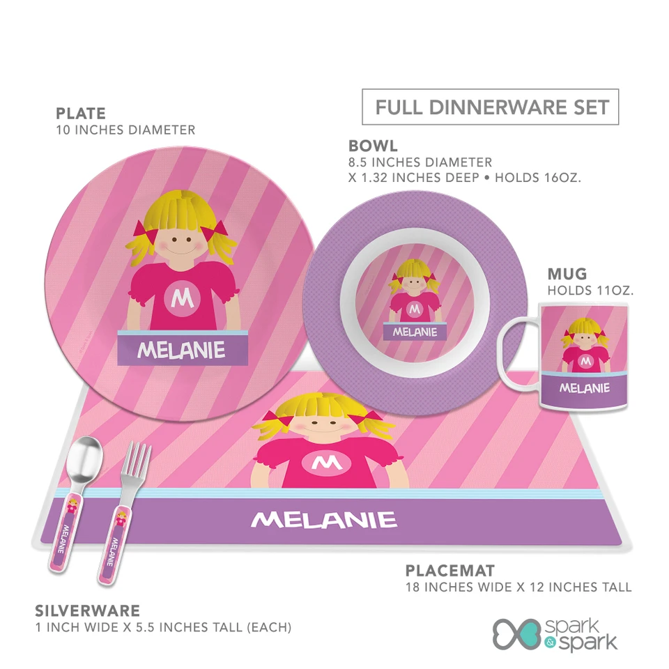 Bubblegum Girl Kids Bowls