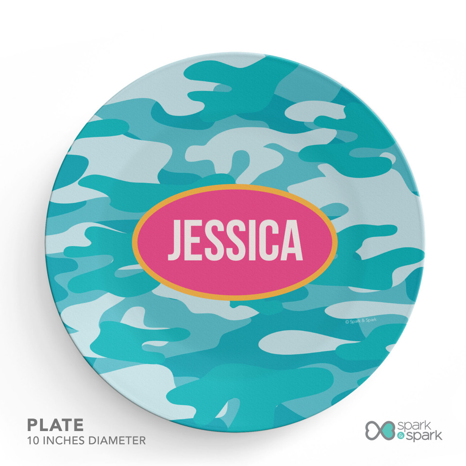 Aqua Camouflage Kids Bowl