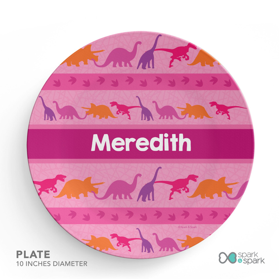 Dinosaur trails Girl Kids Bowl
