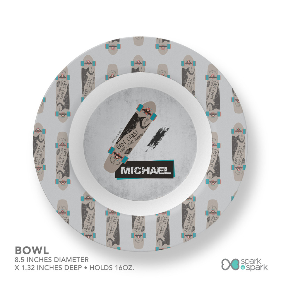 Urban Skate Grey Kids Bowl