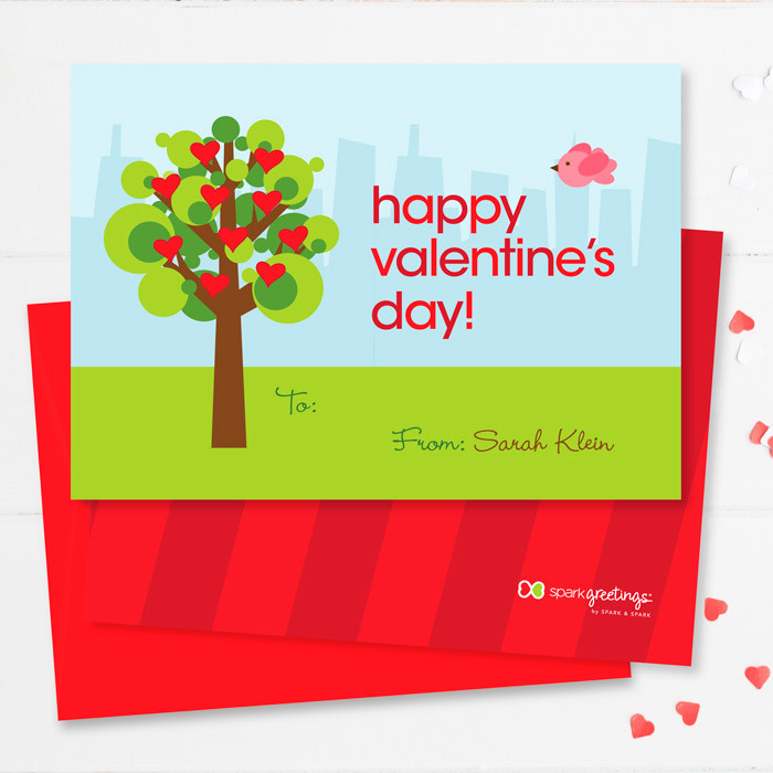 Preschool Valentine Cards | A Tree Of Love