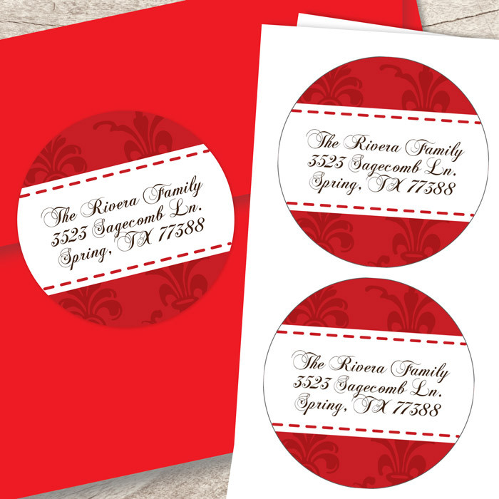 An Elegant Valentine's Day Custom Stickers