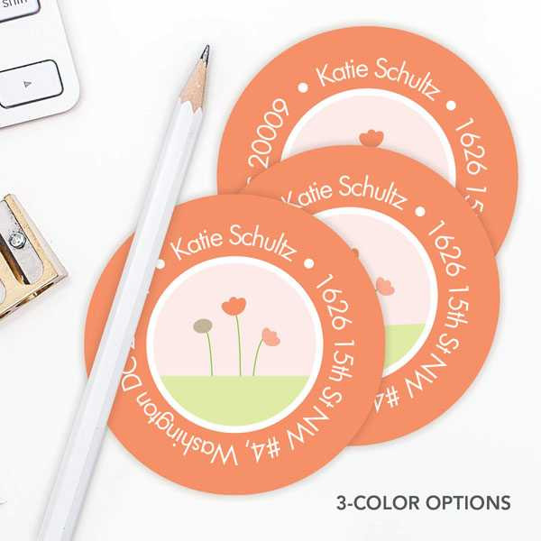 Sweet Field Label Set