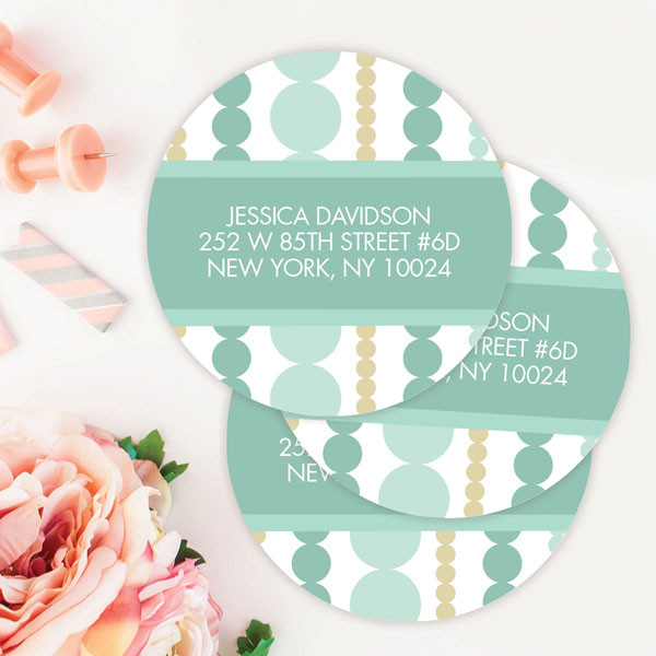 Luxe Circles Label Set