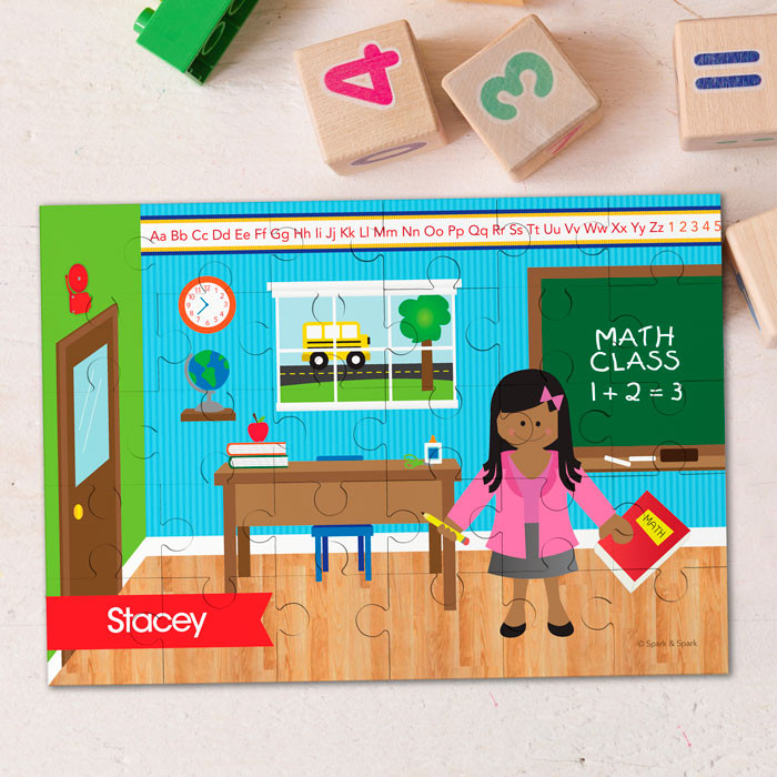 Learning time personalized puzzles