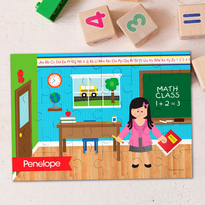 Learning time personalized puzzles