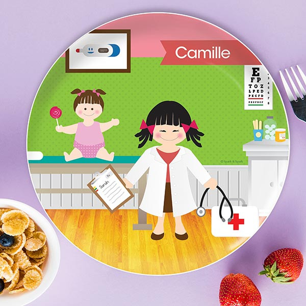 Doctor's Visit Kids Plates