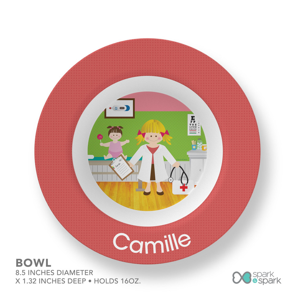 Doctor's Visit Kids Plates