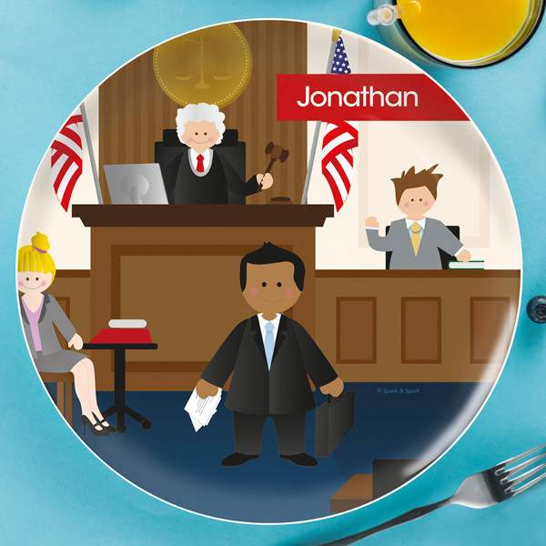 Legally Correct Boy Kids Plate