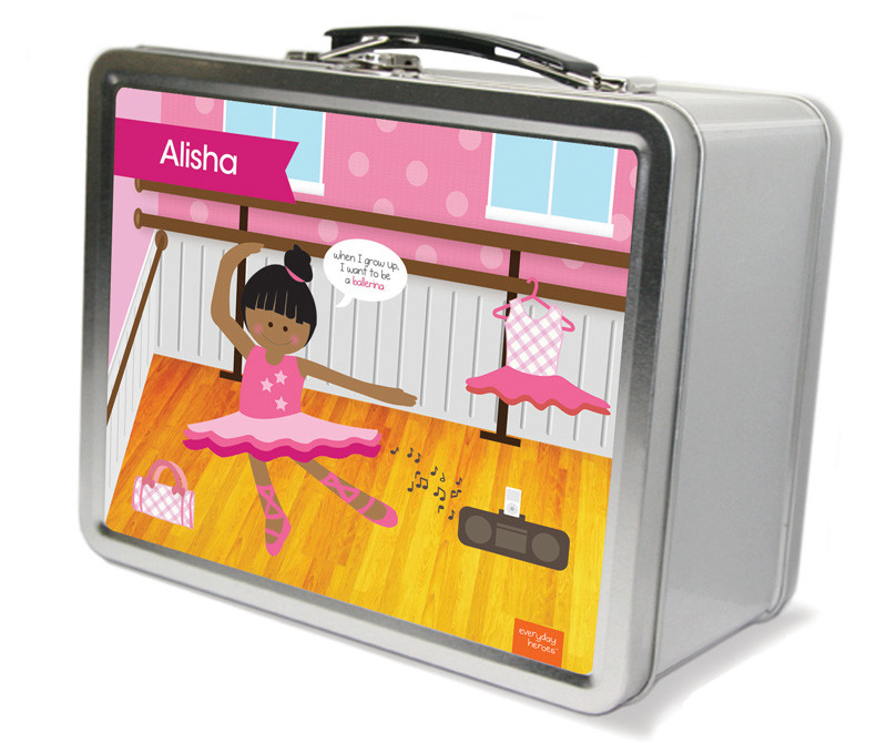 Ballerina Studio Metal Lunchbox