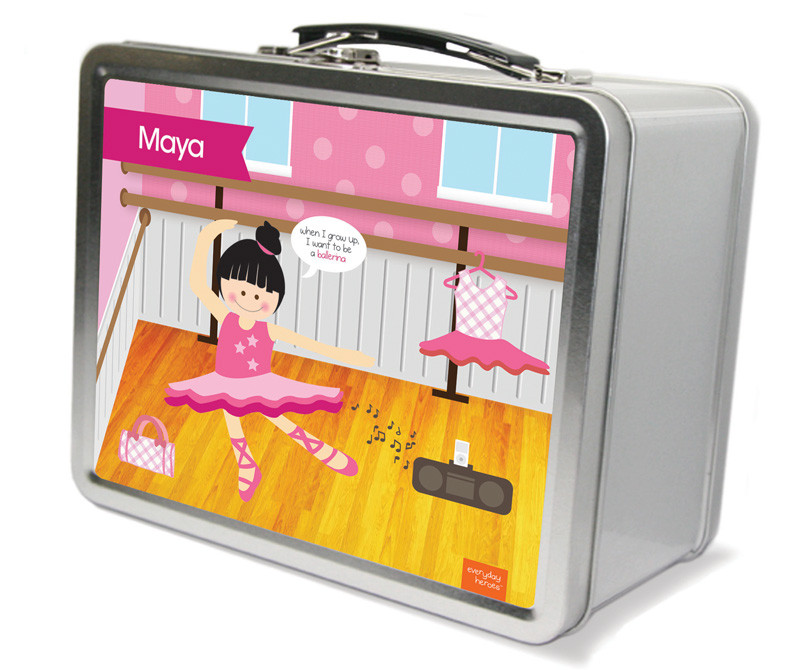 Ballerina Studio Metal Lunchbox