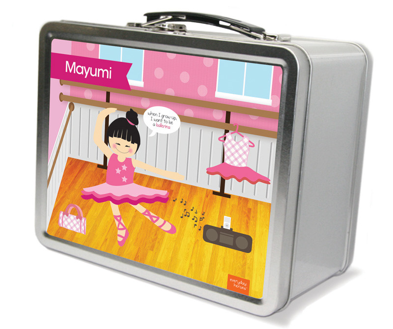 Ballerina Studio Metal Lunchbox