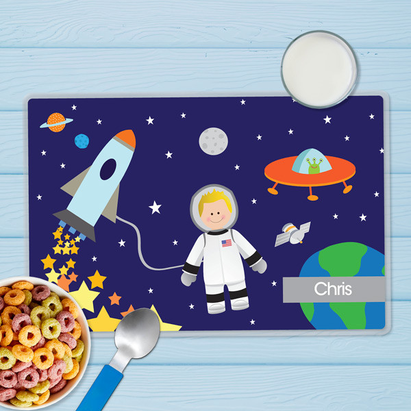 Fly to the Moon Kids Placemat