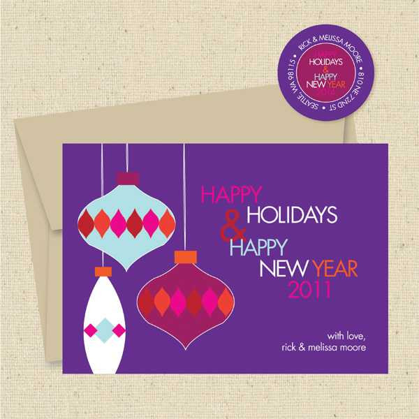 Shown with light kraft envelope and matching return address label